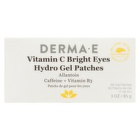 Derma E - Vitamin C Gel Eye Pads, 60 Each