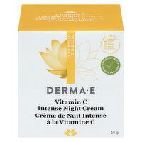 Derma E - Intense Night Cream, 56 Gram