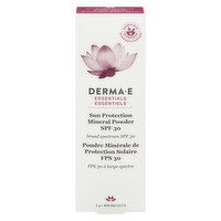 DERMA E - Sun Protection Powder SPF 30, 5 Gram