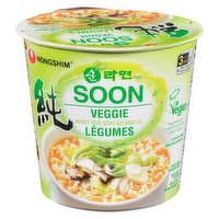 NONG SHIM - Soon Veggie Noodle Soup Cup, 75 Gram