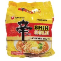 NONG SHIM - Shin Gold Ramyun Noodle, 4 Each