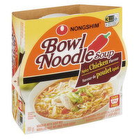 NONG SHIM - Bowl Noodle Soup - Spicy Chicken Flavour, 86 Gram