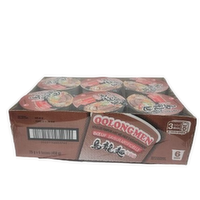 NONG SHIM - Beef Cup Noodle Soup, 6 Each