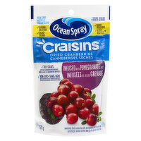 Ocean Spray - Craisins Dried Crnbrry infused w/ Pomegrnate Juice, 170 Gram