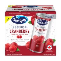 Ocean Spray - Sparkling Cranberry, 1 Each