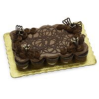Bake Shop - Frozen Chocolate Cupcake Cake 15pc, 1 Each