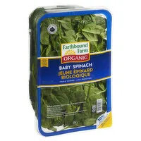 Earthbound Farm - Baby Spinach, Organic, 1 Pound