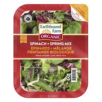 Earthbound Farm - Baby Spinach & Spring Mix, Organic, 142 Gram