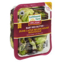 Earthbound Farm - Organic Baby Red Butter Lettuce, 142 Gram