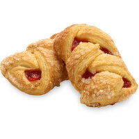 Bake Shop - Strawberry Braided Strudels, 4 Each