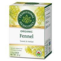 Traditional Medicinals - Tea Fennel, 16 Each