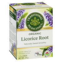 Traditional Medicinals - Licorice Root Organic Tea, 16 Each