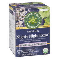 Traditional Medicinals - Tea Nighty Night Valerian, 16 Each