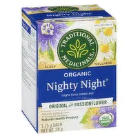 Traditional Medicinals - Nighty Night Tea, 16 Each