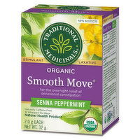 Traditional Medicinals - Tea Smooth Move Peppermint, 16 Each