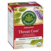 Traditional Medicinals - Tea ThroatCoat, 16 Each