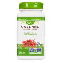 Nature's Way - Cayenne Pepper 40000 HU 450 mg, 180 Each