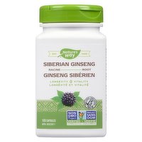 Nature's Way - Siberian Ginseng 410mg, 100 Each