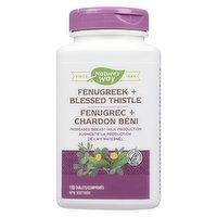 Nature's Way - Fenugreek & Blessed Thistle, 180 Each