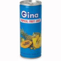 Gina - Tropical Fruit Juice, 240 Millilitre