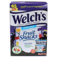 Welch's - Fun Size Mixed Fruit Snacks, 45 Each