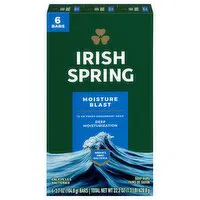 Irish Spring - Moisture Blast 6pk, 6 Each