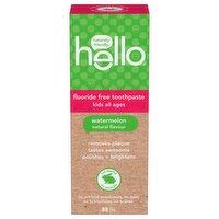 Hello - Kids Natural Toothpaste, 88 Millilitre