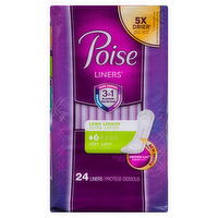 Poise - Pantiliner Extra Coverage, 24 Each