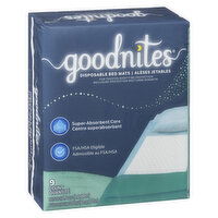 Goodnites - Disposable Bed Mats Jumbo, 9 Each