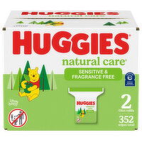 HUGGIES - Wipes - Natural Care for Sensitive Skin