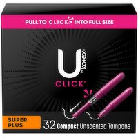 Kotex - UBK Clik Super Plus, 32 Each