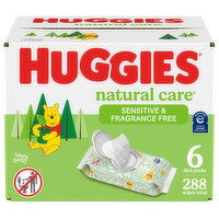 HUGGIES Pull-Ups - Natural Care Sensitive Wipe Tubs