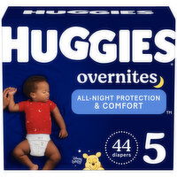 HUGGIES - Overnite Diapers Step 5 Giga Jr, 44 Each