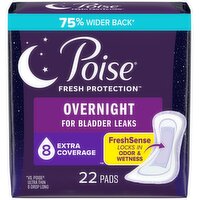 Poise - Overnight For Bladder Leaks, 22 Each