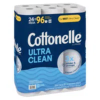 Cottonelle - Cttonele Ultra Clean Mega Roll, 24 Each