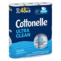 Cottonelle - Ultra Clean Bath, 12 Each