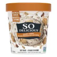 So Delicious - Oat-Based Frozen Dessert - Oatmeal Cookie, 500 Millilitre