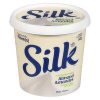 Silk - Almond Unsweetend Plain Yogurt, 640 Gram