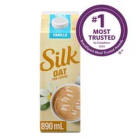 Silk - Silk Oat Creamer Vanilla, 890 Millilitre