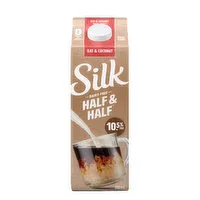 Silk - Oat & Coconut Half & Half Coffee Creamer 10.5% M.F, 890 Millilitre