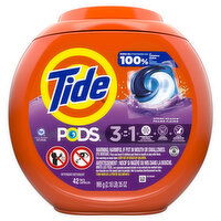 Tide - Laundry Detergent Pods, Spring Meadow, 42 Each