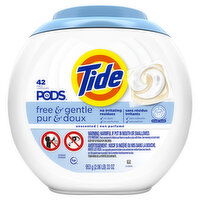 Tide - Pods Laundry Detergent, Free & Gentle, 953 Gram