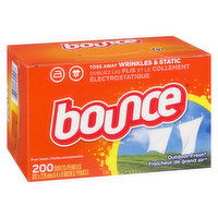 bounce - 4in1 Fabric Softener Sheets Outdoor Fresh