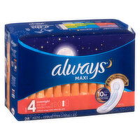 Always - Maxi Pads, Overnight