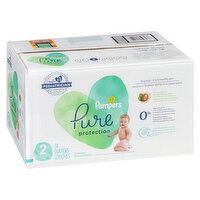 Pampers - Pure Protection Diapers - Size 2, 74 Each