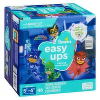 Pampers - Easy Ups 5-6T Training Diapers Super Pack, 46 Each