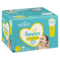 Pampers - Swaddlers Diapers - Size 1 Super Pack, 96 Each