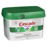 Cascade - Platinum ActionPacs - Fresh Scent, 39 Each
