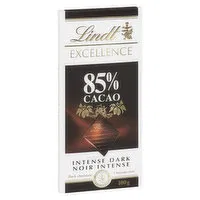 Lindt - Excellence Intense Dark 85% Cacao, 100 Gram