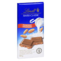 Lindt - Swiss Classics Milk Almond Bar, 100 Gram